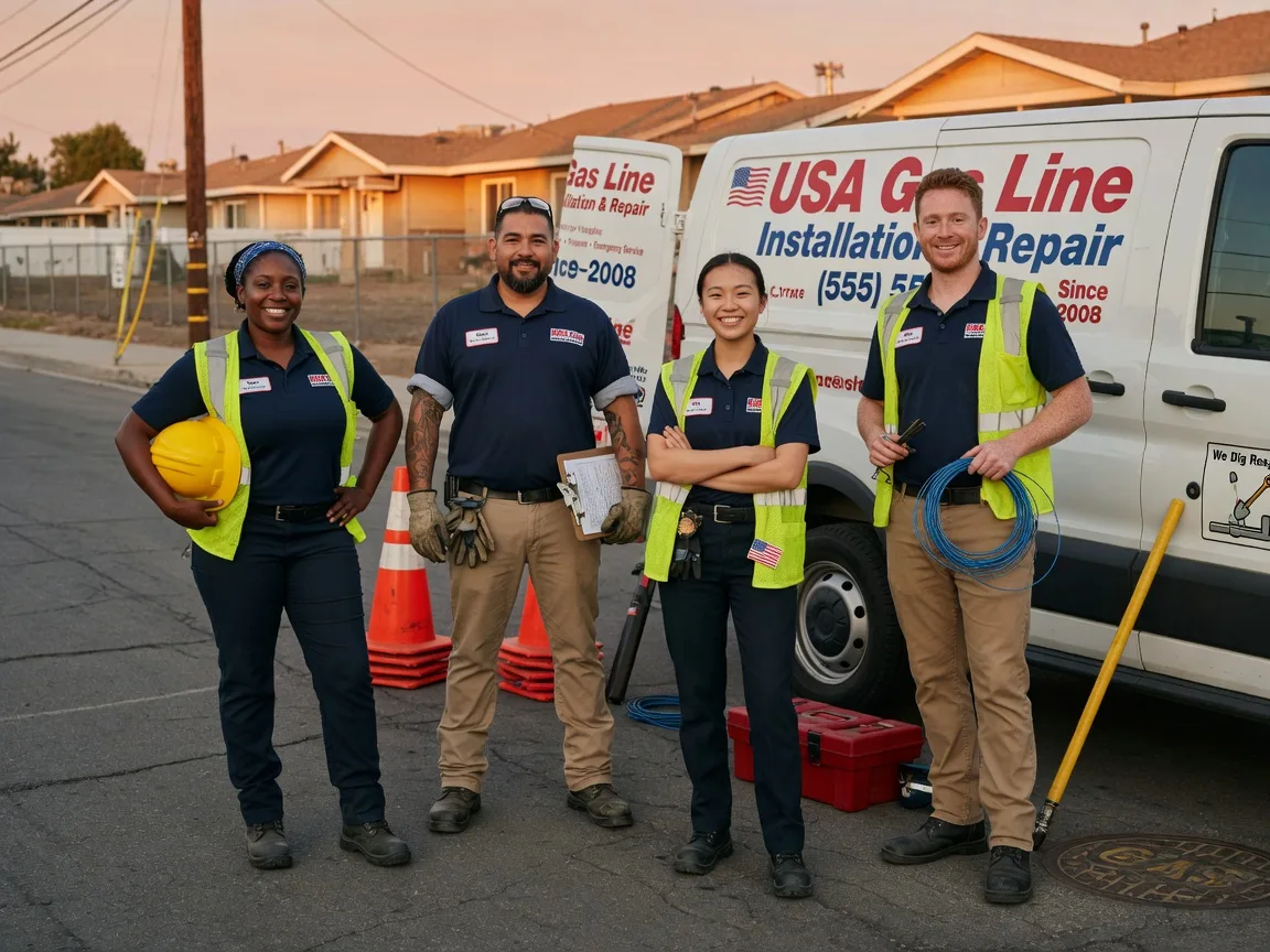 Gas Line Installation company in Winston, NM